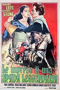 Главный постер фильма «Le imprese di una spada leggendaria (1958)»
