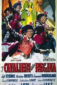 Постер к фильму «Мушкетёры королевы (1954)»