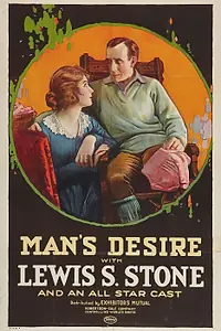Главный постер фильма «Желание человека (1919)»
