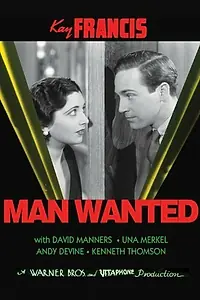 Главный постер фильма «Разыскивается мужчина (1932)»