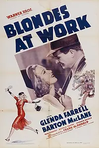 Постер к фильму «Blondes at Work (1938)»