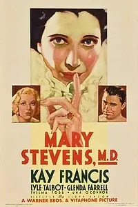 Главный постер фильма «Доктор Мэри Стивенс (1933)»