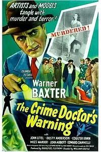 Постер к фильму «The Crime Doctor's Warning (1945)»