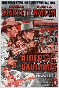 Главный постер фильма «Riders of the Badlands (1941)»