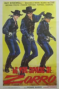 Постер к фильму «Три шпаги Зорро (1963)»