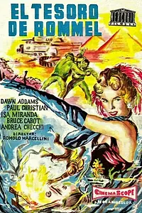 Главный постер фильма «Сокровища Роммеля (1955)»
