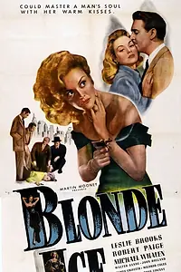 Главный постер фильма «Ледяная блондинка (1948)»