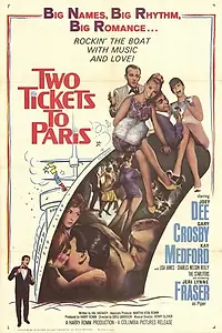 Главный постер фильма «Two Tickets to Paris (1962)»