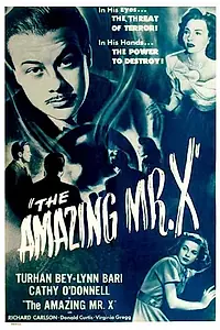Главный постер фильма «Удивительный мистер Икс (1948)»