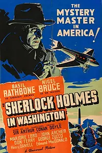 Постер к фильму «Шерлок Холмс в Вашингтоне (1942)»