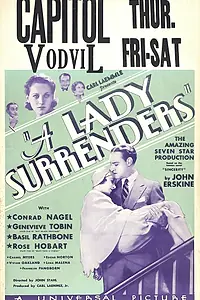 Постер к фильму «A Lady Surrenders (1930)»