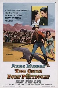 Главный постер фильма «Стрелки Юбочного форта (1957)»