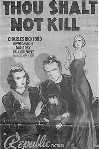 Постер к фильму «Thou Shalt Not Kill (1939)»