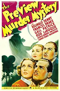 Главный постер фильма «The Preview Murder Mystery (1936)»