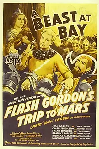 Постер к фильму «Путешествие Флэша Гордона на Марс (1938)»