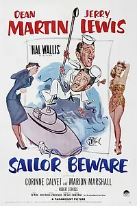 Главный постер фильма «Берегись, моряк (1952)»