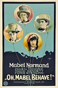 Главный постер фильма «О, Мейбл, веди себя прилично (1922)»