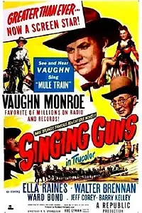 Главный постер фильма «Пение пистолетов (1950)»