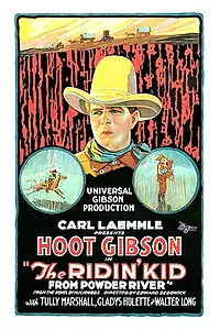 Главный постер фильма «The Ridin' Kid from Powder River (1924)»