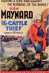 Постер к фильму «The Cattle Thief (1936)»