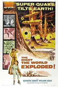 Главный постер фильма «Ночь, когда взорвался мир (1957)»