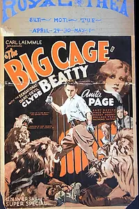 Главный постер фильма «Большая клетка (1933)»