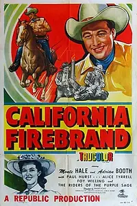 Главный постер фильма «California Firebrand (1948)»
