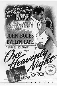 Главный постер фильма «One Heavenly Night (1930)»