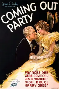 Постер к фильму «Coming Out Party (1934)»