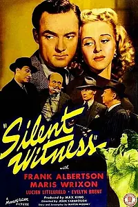 Главный постер фильма «Silent Witness (1943)»