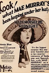 Постер к фильму «Мадемуазель Полночь (1924)»