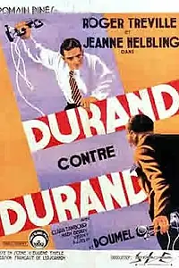 Главный постер фильма «Дюран против Дюрана (1931)»