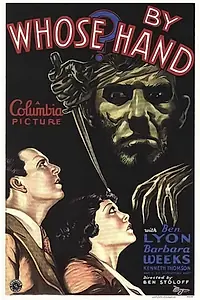 Постер к фильму «Чьих рук дело? (1932)»