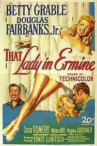Главный постер фильма «Эта дама в горностае (1948)»