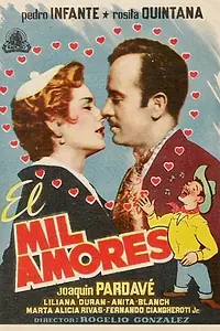 Главный постер фильма «El mil amores (1954)»