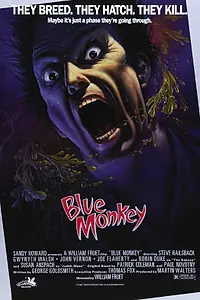 Главный постер фильма «Голубая обезьяна (1987)»