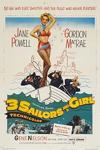 Постер к фильму «Три моряка и девушка (1953)»