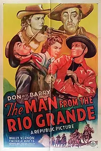 Главный постер фильма «The Man from the Rio Grande (1943)»