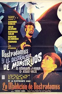 Главный постер фильма «Нострадамус и разрушитель монстров (1962)»