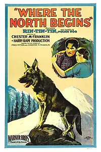 Постер к фильму «Там, где начинается север (1923)»