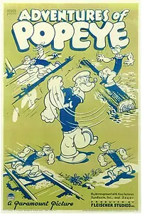 Главный постер мультфильма «Adventures of Popeye (1935)»