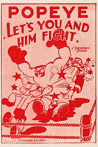 Главный постер мультфильма «Let's You and Him Fight (1934)»