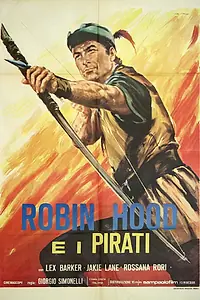 Главный постер фильма «Робин Гуд и пираты (1960)»
