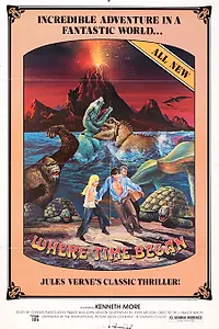 Главный постер фильма «Путешествие к центру Земли (1977)»