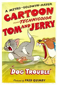 Постер к мультфильму «Пес – нам не товарищ (1942)»