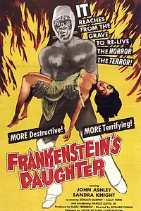 Главный постер фильма «Дочь Франкенштейна (1958)»
