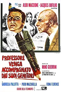 Главный постер фильма «Профессор в сопровождении родителей (1974)»