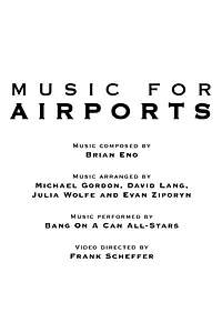 Главный постер фильма «Music for Airports (1999)»