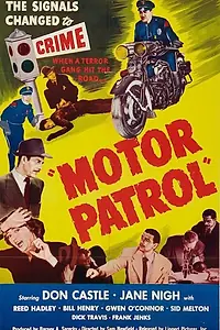 Главный постер фильма «Motor Patrol (1950)»