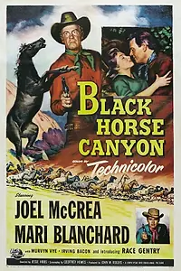 Главный постер фильма «Black Horse Canyon (1954)»